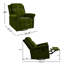 Fauteuil inclinable pivotant à 360 ° Deonne-1661226076