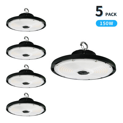 MUHB-3CCT LED UFO High Bay Light,Garage Lights for Factory Warehouse Shop