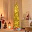 Arbre de Noël artificiel éclairé 8 pi