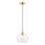 Luminaire suspendu géométrique à 1 lumière Donivin-76672670