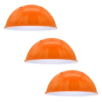 Ataleigh 14cm H Metal Lamp Shade ( Uno ) in Orange