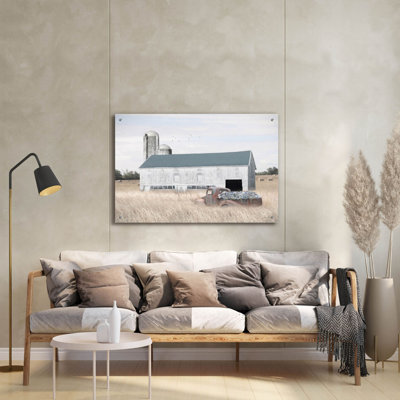 «Late Summer Breezes» par Lori Deiter, art mural en verre acrylique