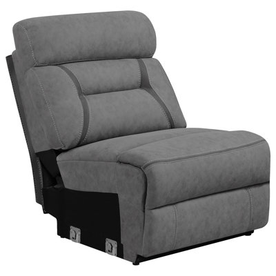 Fauteuil sans accoudoirs Giello gris