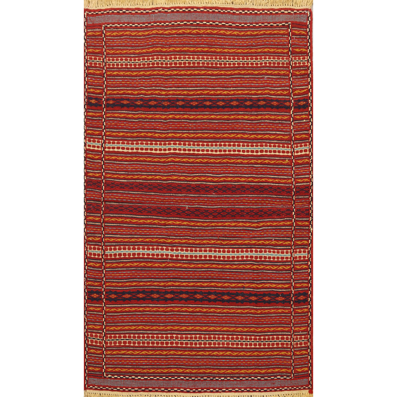 Tapis rayé kilim 3 x 5