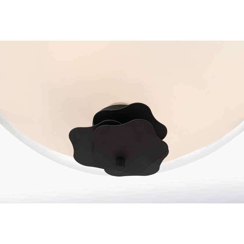 Elowen 15" 3-Light Semi-Flush Mount