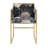 55.88Cm Wide Velvet Armchair-462395346
