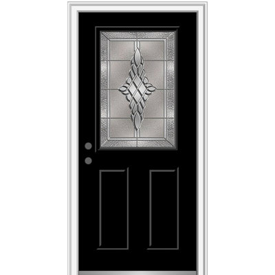 Grace 80'' Fiberglass Front Entry Doors