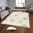 Premium Polyester Area Rug (5.2 x 7.5 ft), 100% Antibacterial, Non-Slip Underside, 0.3 in Pile Height | Machine Washable, 3D Digital Print, Durable Woven Carpet | Ideal for Living Room, Bedroom & Dining Spaces-1031728146