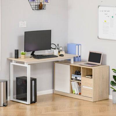 Fieke L-Shaped Computer Desk