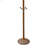 73" Tall Chrome And Wood Coat Rack-1987971523