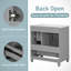 Meuble-lavabo simple 30 po avec plateau en céramique Daisy-811195087