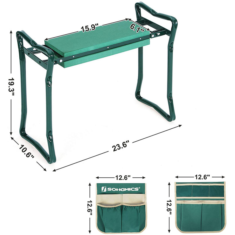 Tabouret de jardin en métal