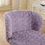 Chaise de bureau pivotante réglable avec base en métal-1633003445