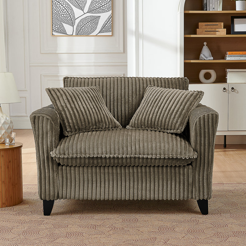 Fauteuil Lazy, Brun