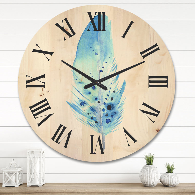 Horloge murale Feathers, Grand