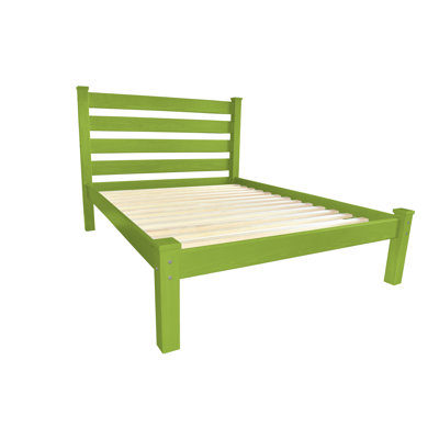 Base de lit en bois massif Homestead