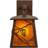 Rustic Lodge 1 - Light Outdoor Wall Lantern