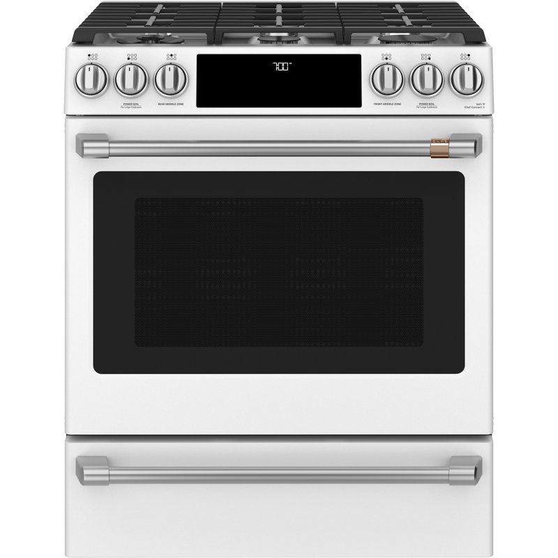 Front Control Gas Range Handle Kit, Stainless Steel