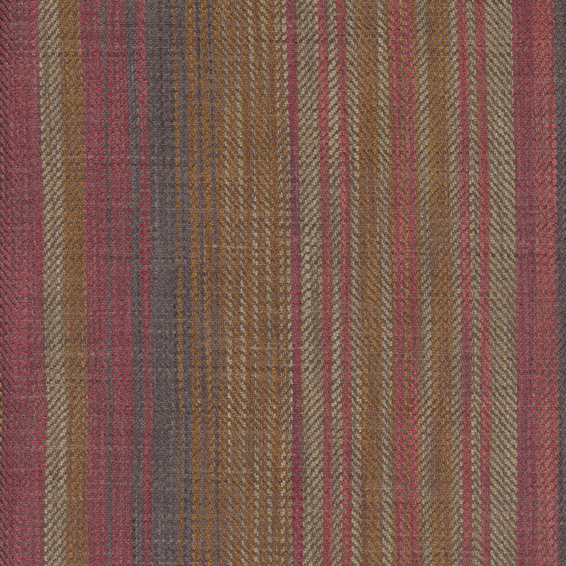 Sonoma Stripe Fabric, Currant