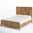 Elin Queen Platform Bed, Brown