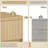 Fluted 6-Drawer Dresser, 56" Modern Curved Chest of Drawers-286228624