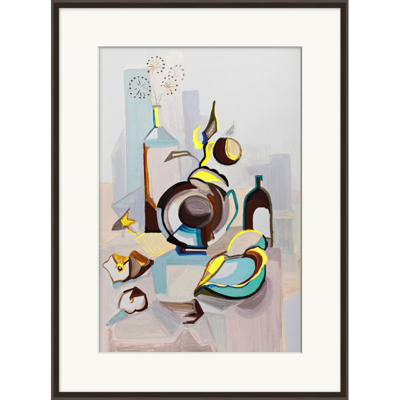 Still Life with Meditation 2 Framed Print