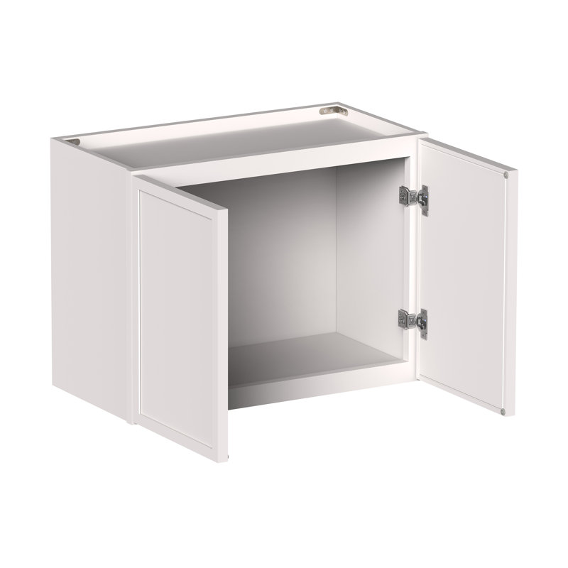 Armoire murale de cuisine courte l 24 po x P 12 po x H 12 po prête à assembler Casainc, 24", 18"