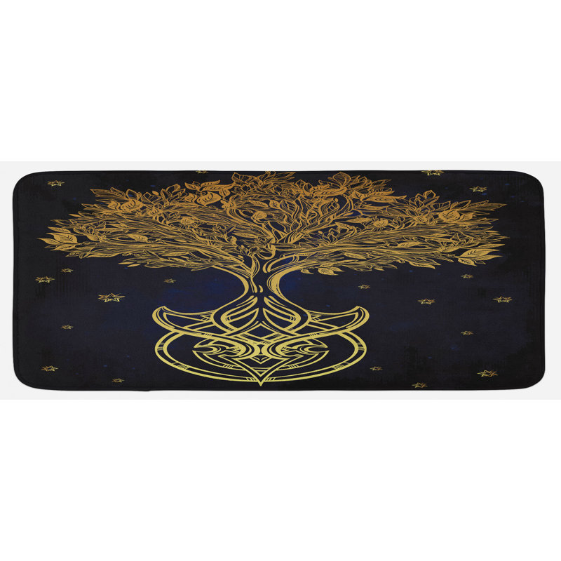 Tapis de cuisine arbre de vie