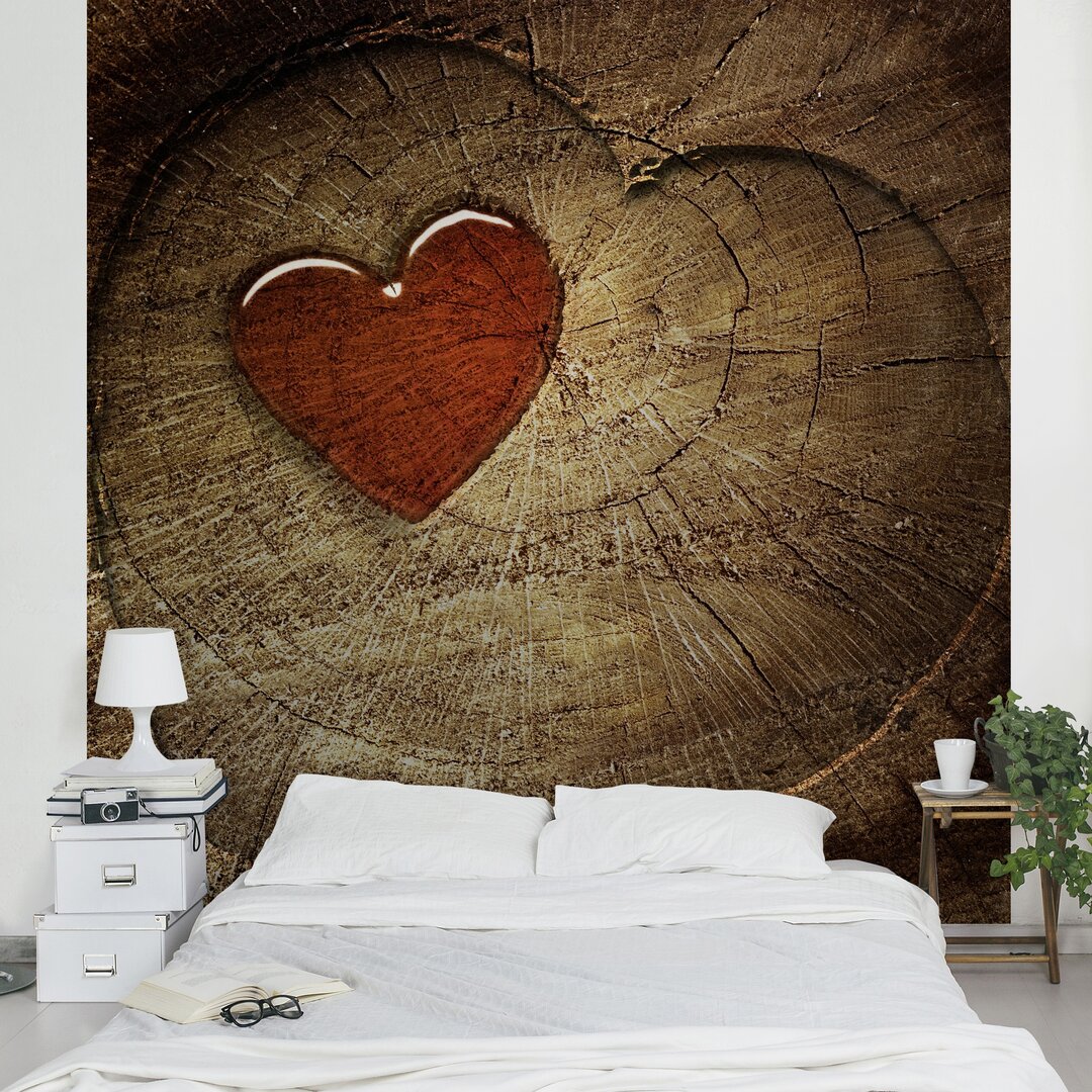 Tapete Natural Love 1.92m L x 192cm B Kingery