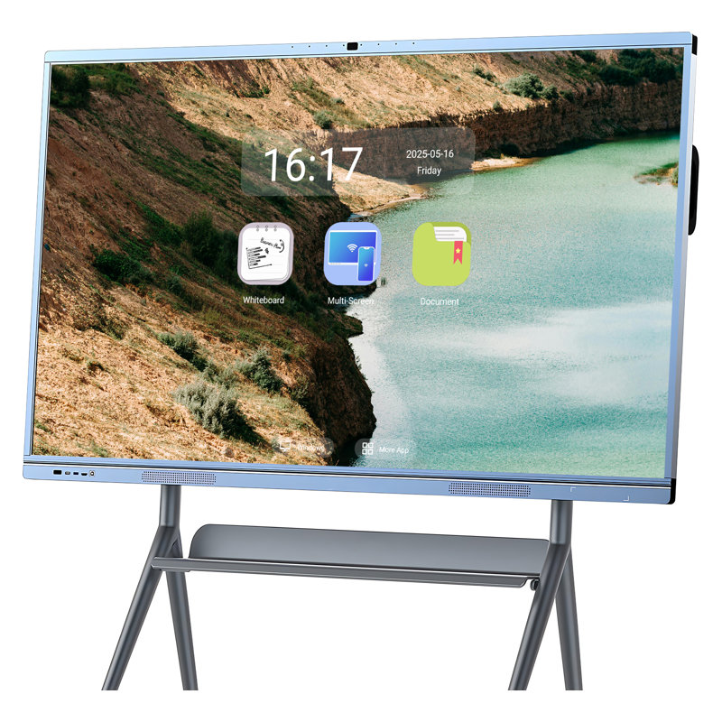 Écran intelligent JYXCN compatible 4K pour les entrées HDM / VGA? Tableau blanc interactif multi-touch pour la vente au détail / affichage numérique / salle de classe?