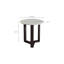 Hollins Marble Cross Legs End Table-1915124123