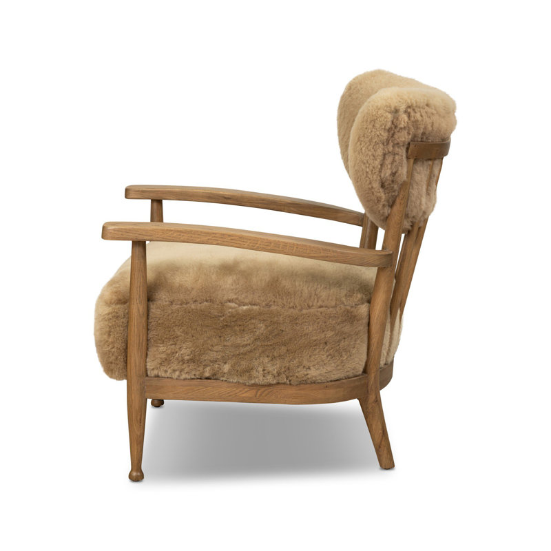 Marisol Chair-Desert Shearling, Desert Shearling