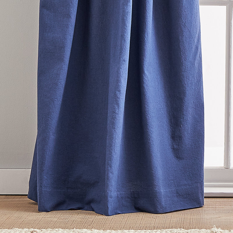 Paire de rideaux obscurcissant Peri Home Sanctuary, Indigo