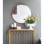 Miroir rond, miroir mural avec cadre en métal pour salle de bain-1753755741-1753755740