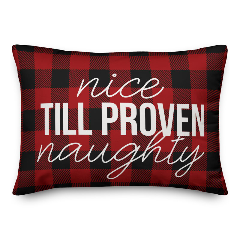  Coussin Nice Till Proven, Housse de coussin seulement - sans coussin