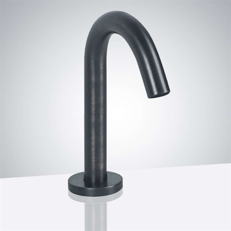 Robinet commercial en bronze huilé avec technologie de capteur sans contact