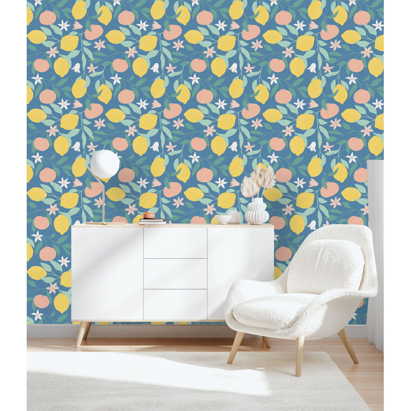 Panneau de papier peint Essary, L 18,75 po x l 25 po, Vinyle