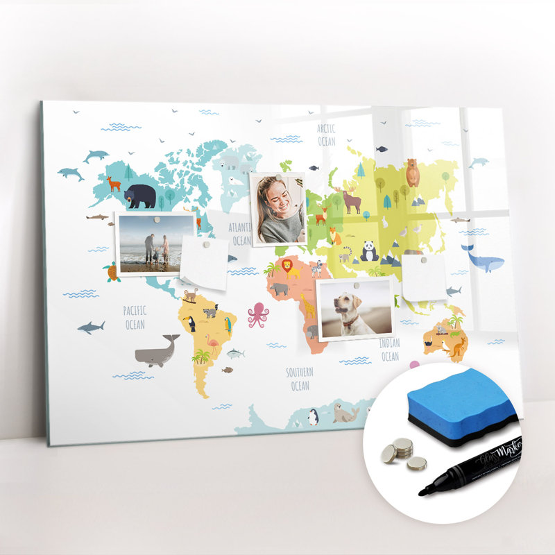 Magnetic Glass Dry Erase Board