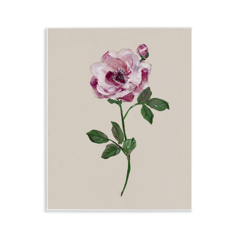 Plaque murale rose avec bijou rose, design par Sally Swatland
