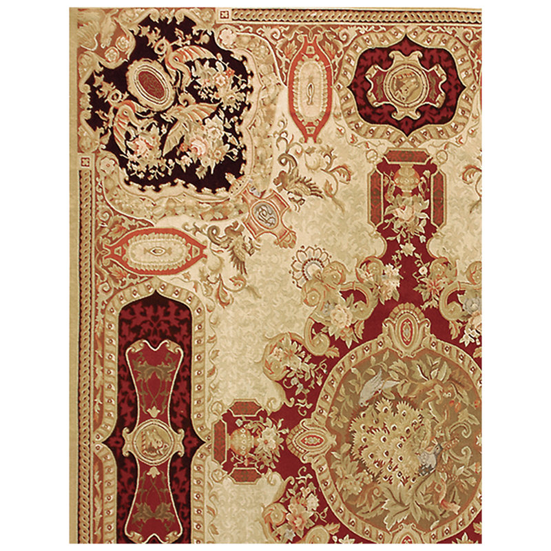 Wool Oriental Area Rug, Rectangle 2' x 4'