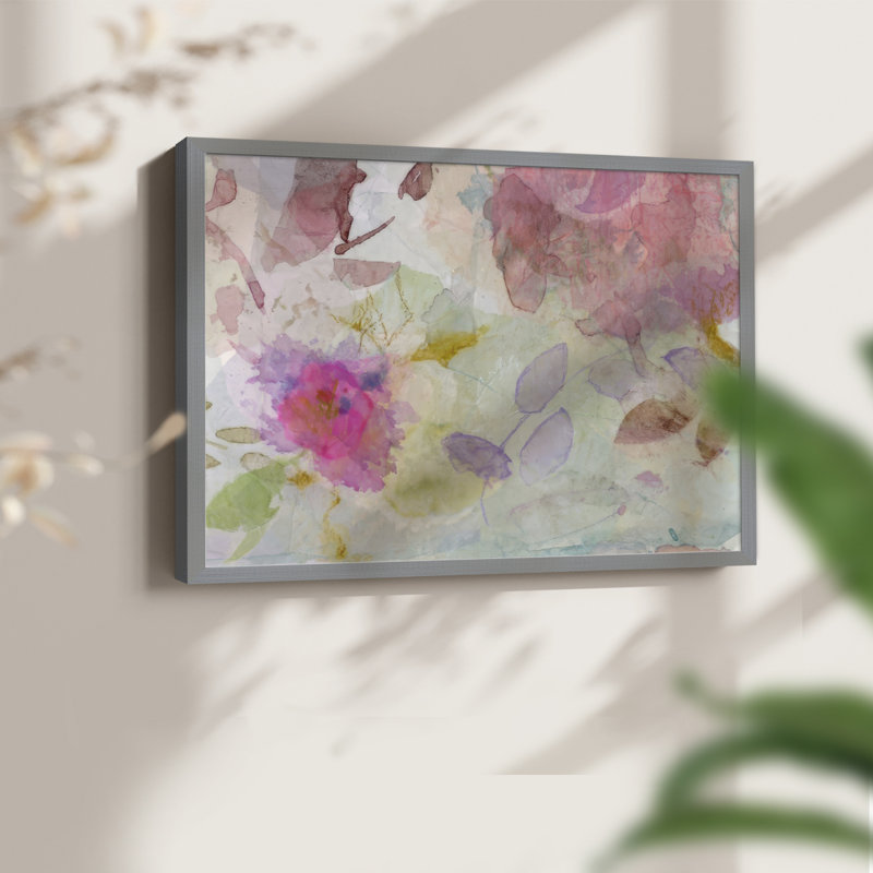 Doux été VII - reproduction encadrée, H 8 po x l 10 po, Gris