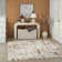 Bordas Machine Woven Abstract Area Rug