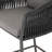 Polyethylene (PE) Wicker Outdoor Stool with Cushion-87832338-99425542-99424061