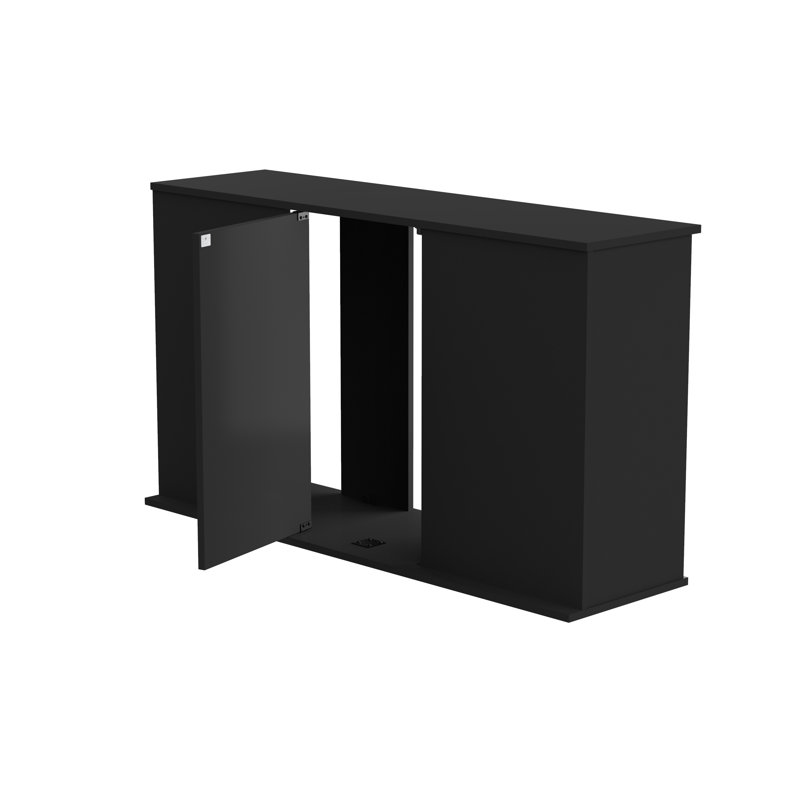 Support d'aquarium vertical Aquatic, H 28,25 po x l 49,37 po x P 13,12 po, Brun