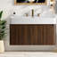 Meuble-lavabo moderne (avec meuble-lavabo et lavabo) avec rangement 24 po-1388857520