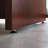 Desk 60" X 24", Red Finish