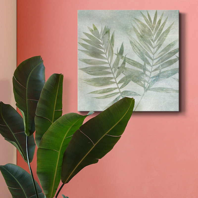" Soft Leaves II ", 16" H x 16" W x 1" D