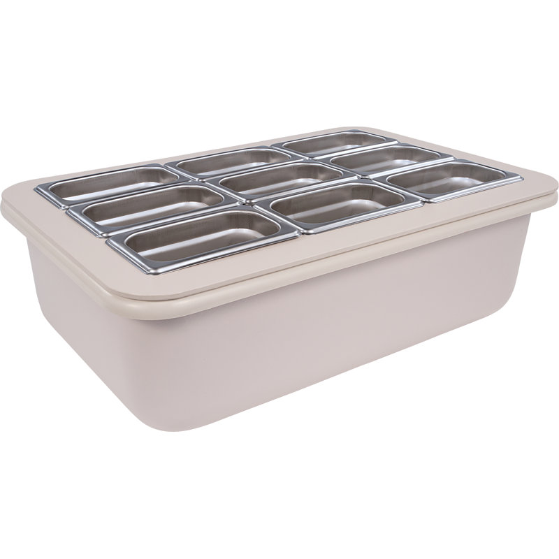 Carlisle Food Service Products Coldmaster® 6.025 Gallons Rectangle Plastic Food Storage Container