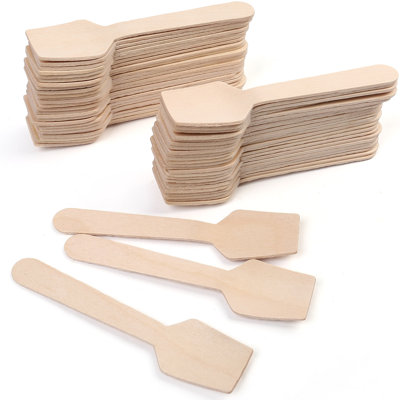Cuillère jetable en bois