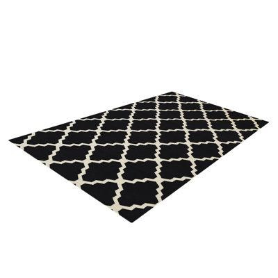Jasmina Geometric Wool Hand Woven 160cm X 230cm Area Rug